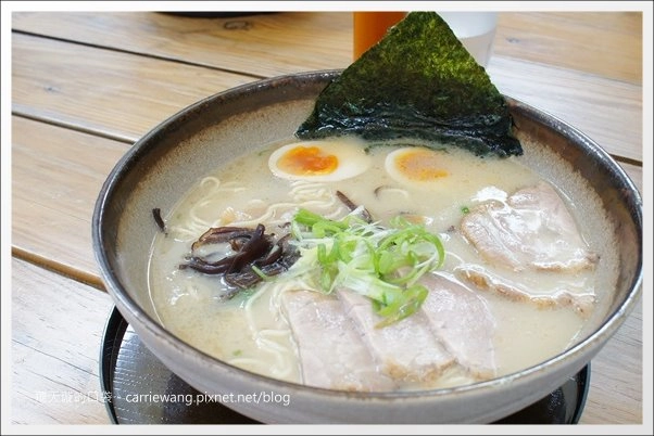 【台中拉麵推薦】一凜日式拉麵@在日式庭院餐廳享受日式拉麵,不愛重鹹的朋友可以嚐試~ @飛天璇的口袋