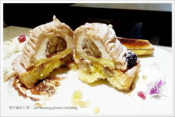 【台中北屯】CV甜點沙龍。好吃、不甜膩、C/P又高的下午茶甜點推薦 @飛天璇的口袋