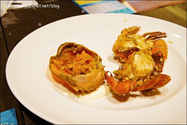 【台中百匯餐廳】金典酒店栢麗廳龍蝦吃到飽。龍蝦吃到飽真的是騙人的,因為我吃到快吐了! @飛天璇的口袋