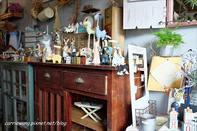 【台中下午茶】小戶人家雜貨專賣店/遇印點心坊。濃濃鄉村風的雜貨舖,還有手作甜點,品嚐午后的小確幸 @飛天璇的口袋