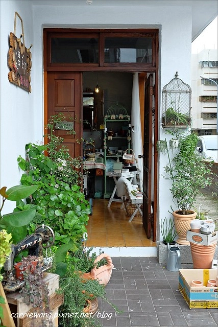 【台中下午茶】小戶人家雜貨專賣店/遇印點心坊。濃濃鄉村風的雜貨舖,還有手作甜點,品嚐午后的小確幸 @飛天璇的口袋