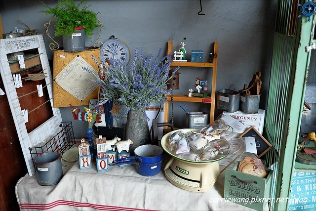 【台中下午茶】小戶人家雜貨專賣店/遇印點心坊。濃濃鄉村風的雜貨舖,還有手作甜點,品嚐午后的小確幸 @飛天璇的口袋