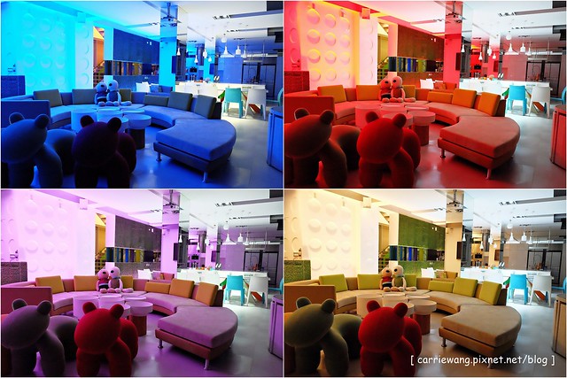 【宜蘭民宿推薦】羅東.調色盤築夢會館 La Palette。具設計感與現代感的溫馨民宿,外觀色彩鮮艷明亮,內部裝潢時尚浪漫 @飛天璇的口袋