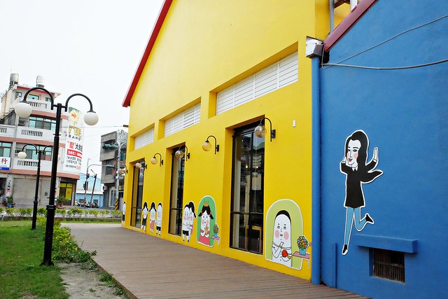 【彰化旅遊景點】埤頭百寶村。老穀倉變身彩繪村,有可愛的Lu’s插畫,還有在地特色伴手禮,順便體驗DIY的樂趣 @飛天璇的口袋