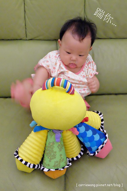 【育兒日記分享】Lamaze 拉梅茲嬰幼兒玩具.音樂布蟲尺 / 柔軟故事書 / 音感八爪章魚。給寶寶的第一份禮物,強化寶寶的感官能力,學習從0歲開始 @飛天璇的口袋