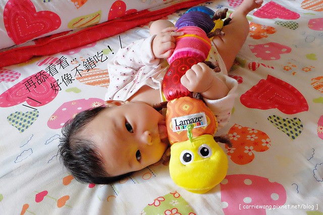 【育兒日記分享】Lamaze 拉梅茲嬰幼兒玩具.音樂布蟲尺 / 柔軟故事書 / 音感八爪章魚。給寶寶的第一份禮物,強化寶寶的感官能力,學習從0歲開始 @飛天璇的口袋