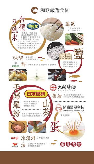 和歌壽司|位於台北火車站附近,中價位的日本料理店,餐點種類選擇性多,綜合握壽司一次品嚐三種口味 @飛天璇的口袋