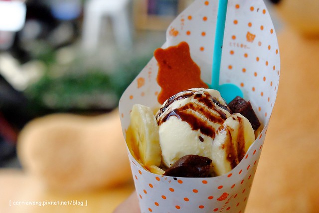 【台中甜點推薦】Crêpe cocoya日式可麗餅專賣店。草悟道散步美食,少女風的日式可麗餅,有多種口味可以選擇 @飛天璇的口袋