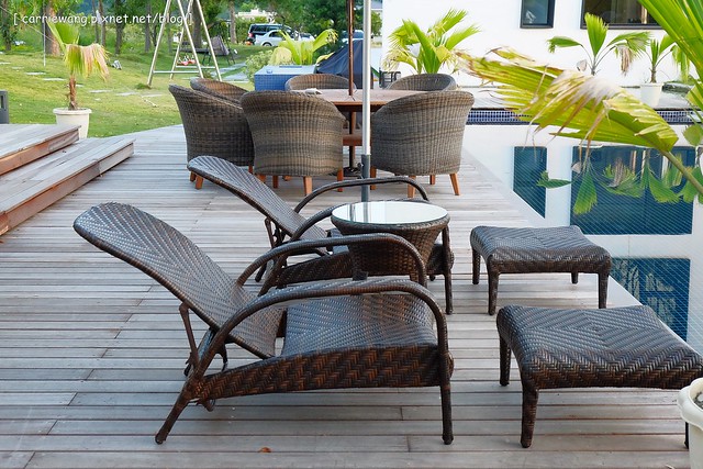 冬山.悠悅光 Aura Villa:超具時尚感的民宿,有庭園游泳池,包棟還可以BBQ,偶像劇《致 第三者》和《搶救21克拉》的拍攝地 @飛天璇的口袋