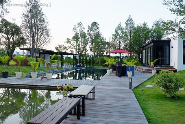 冬山.悠悅光 Aura Villa:超具時尚感的民宿,有庭園游泳池,包棟還可以BBQ,偶像劇《致 第三者》和《搶救21克拉》的拍攝地 @飛天璇的口袋