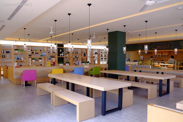 嘎嗶惦:空間寬敞舒適,親子廁所、哺乳室、尿布屋也有兒童遊戲沙坑 @飛天璇的口袋