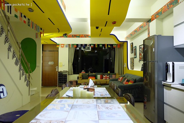 【宜蘭民宿推薦】五結.宜蘭F1特色民宿。假日提供包棟,可以BBQ和開趴,傑克書房天花板是一本大書(贈送一張住宿券抽獎,詳情辦法請看文末) @飛天璇的口袋