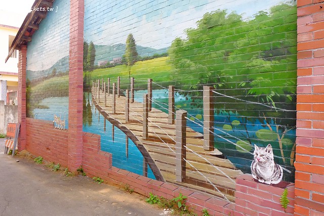 馬力埔彩繪小徑|結合人文、農業、宗教、文化,擁有濃濃在地特色的彩繪小徑,鄰近新社花海可以安排新社景點一日遊 @飛天璇的口袋