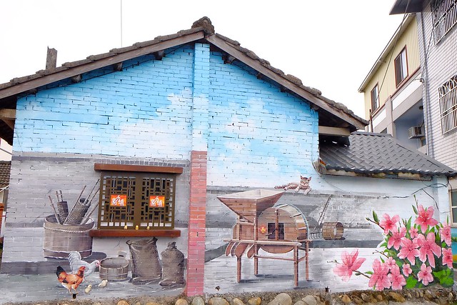 馬力埔彩繪小徑|結合人文、農業、宗教、文化,擁有濃濃在地特色的彩繪小徑,鄰近新社花海可以安排新社景點一日遊 @飛天璇的口袋