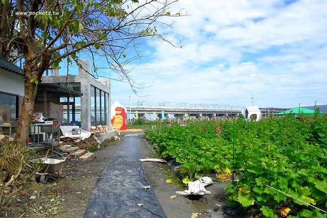 2016台灣蜀藝節-田中窯創意園區┃彰化旅遊景點:蜀葵花田迷宮躲貓貓、美麗的大片落羽松、貓咪主題裝置藝術、窯烤麵包、青森蘋果霜淇淋、鄰近高鐵彰化站步行10分鐘即可抵達 @飛天璇的口袋