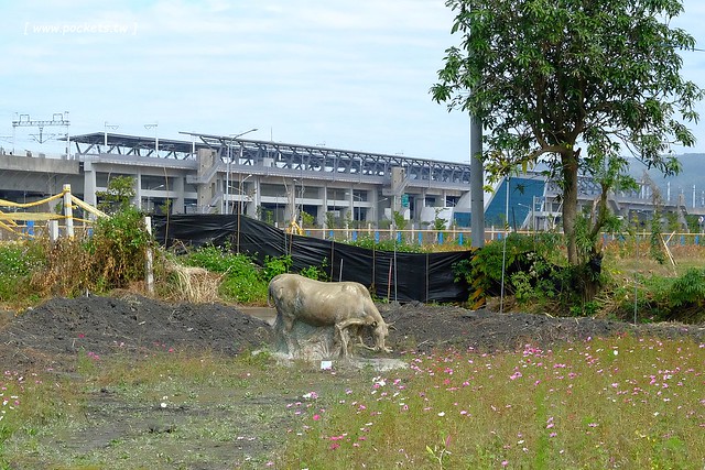 2016台灣蜀藝節-田中窯創意園區┃彰化旅遊景點:蜀葵花田迷宮躲貓貓、美麗的大片落羽松、貓咪主題裝置藝術、窯烤麵包、青森蘋果霜淇淋、鄰近高鐵彰化站步行10分鐘即可抵達 @飛天璇的口袋