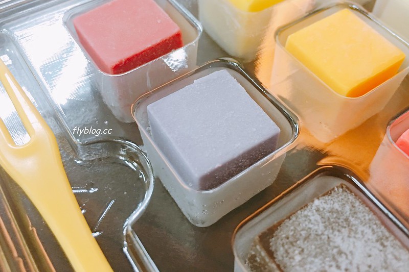 彩虹方塊起司.Rainbow Cube Cheese┃全家便利商店Family Mart限定,韓國原裝進口彩虹方塊,9種口味色彩繽紛 @飛天璇的口袋