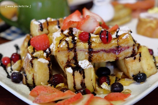 穅村早午餐:沙拉盤豐盛又美味,蜜糖吐司價格親民CP值高 @飛天璇的口袋