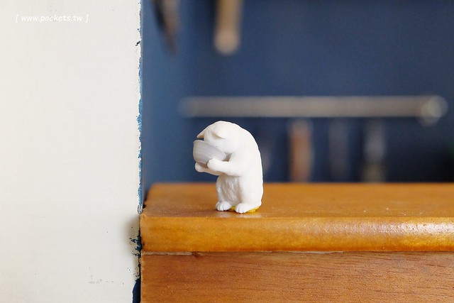 小森空間.Komori┃台中北區美食:充滿無印良品氛圍的日系小店,以手作甜點和中式花茶為主,店裡有很多可愛的卡通公仔,地下室做為藝術作品展覽空間 @飛天璇的口袋