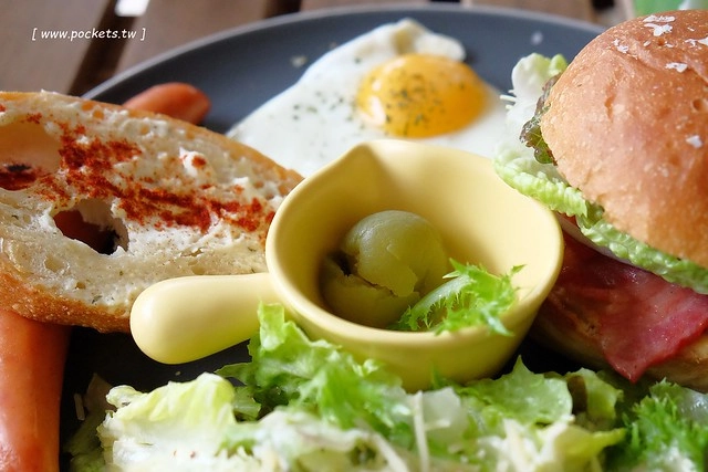 找晨手作輕食料理:很有質感的早午餐店,兼具視覺與味覺,健康食材用心的料理 @飛天璇的口袋