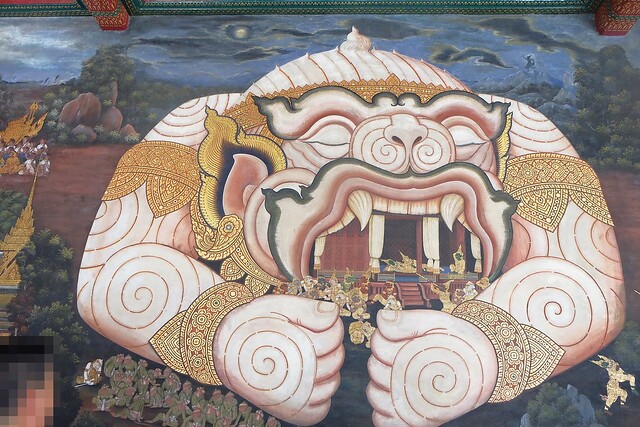 泰國曼谷|曼谷自由行Day1|香格里拉飯店→曼谷市區觀光→皇后藝廊→嘟嘟車→玉佛寺(大皇宮)→Supatra河濱餐廳→歡迎晚宴 @飛天璇的口袋