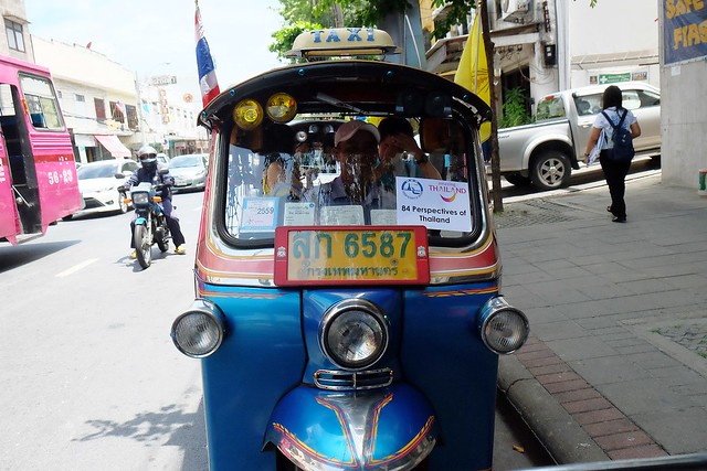 泰國曼谷|曼谷自由行Day1|香格里拉飯店→曼谷市區觀光→皇后藝廊→嘟嘟車→玉佛寺(大皇宮)→Supatra河濱餐廳→歡迎晚宴 @飛天璇的口袋