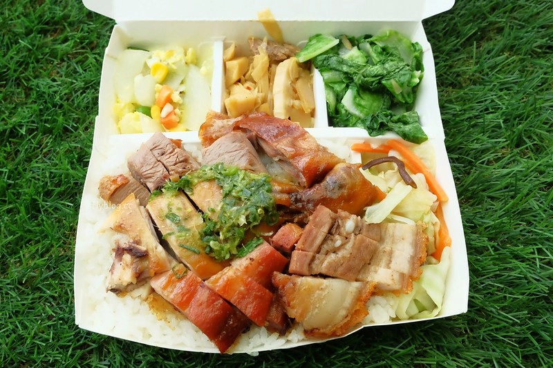 台中北屯|香港吉仕燒臘滷水.北平路超人氣燒臘便當,四寶飯和雞腿賣相好威 @飛天璇的口袋