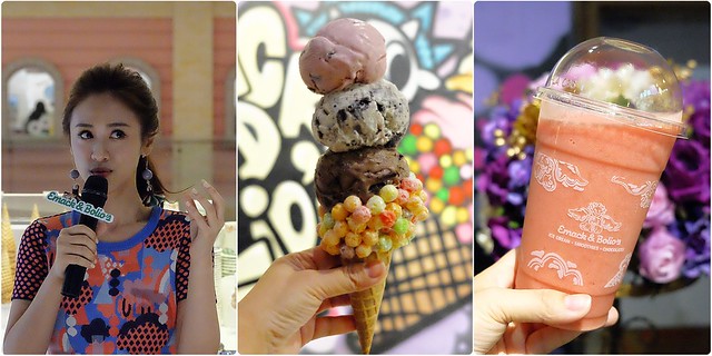 Emack & Bolio’s┃ 台中西屯美食:來自美國波斯頓的堆疊冰淇淋,華麗又濃郁的搖滾風味,一起體驗疊疊樂的樂趣 @飛天璇的口袋