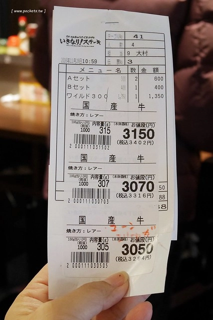 【日本東京】銀座IKINARI STEAK いきなり~站著吃的牛排,想要吃多少就切多少,商業午餐CP值超高! @飛天璇的口袋