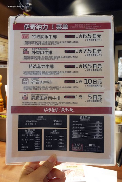 【日本東京】銀座IKINARI STEAK いきなり~站著吃的牛排,想要吃多少就切多少,商業午餐CP值超高! @飛天璇的口袋