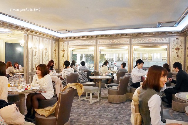 【日本東京】Ladurée~銀座三越百貨享受一個人的貴婦下午茶,不用到法國也可以品嚐夢幻法式甜點,只可惜沒吃到馬卡龍啊! @飛天璇的口袋