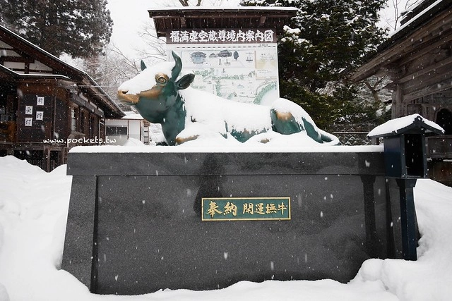 圓藏寺┃福島旅遊景點:赤牛的發源地,日本的三大虚空藏尊之一,摸紅牛許願就會成真哦! @飛天璇的口袋