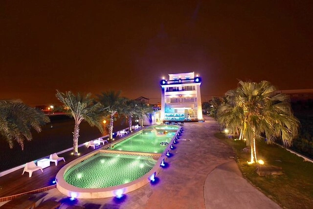 埃及白宮┃宜蘭親子民宿:溜滑梯主題套房,還有游泳池、電動車、下午茶和豐盛早餐,一入住就賴著不想走的小孩天堂 @飛天璇的口袋