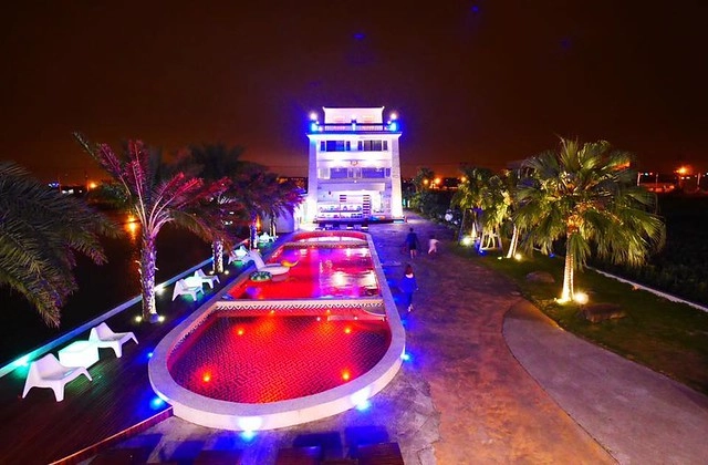 埃及白宮┃宜蘭親子民宿:溜滑梯主題套房,還有游泳池、電動車、下午茶和豐盛早餐,一入住就賴著不想走的小孩天堂 @飛天璇的口袋