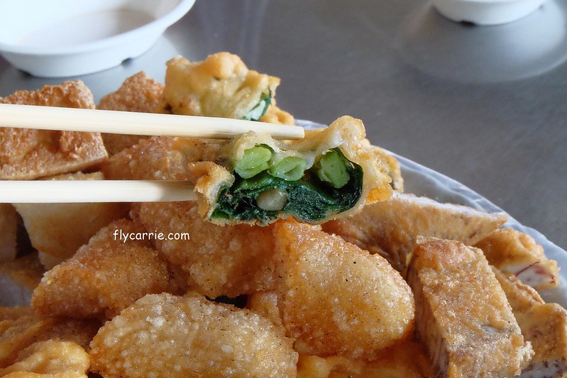 【台中西區】南屯廟口炸粿,大忠福德祠廟前無名炸粿,台灣人必吃的傳統小吃美食,下午3點才開始營業 @飛天璇的口袋