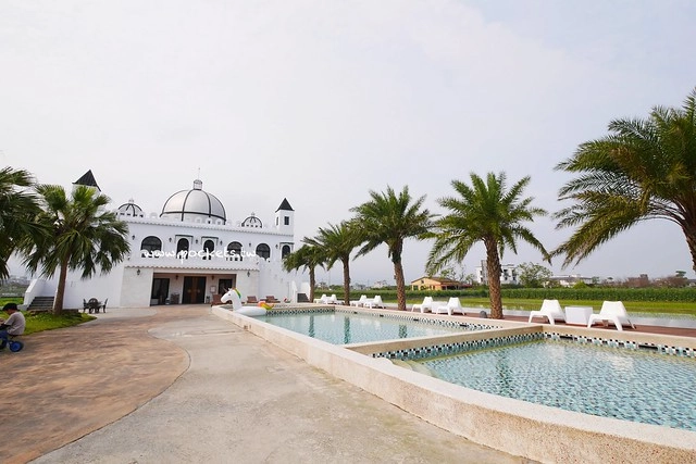 埃及白宮┃宜蘭親子民宿:溜滑梯主題套房,還有游泳池、電動車、下午茶和豐盛早餐,一入住就賴著不想走的小孩天堂 @飛天璇的口袋