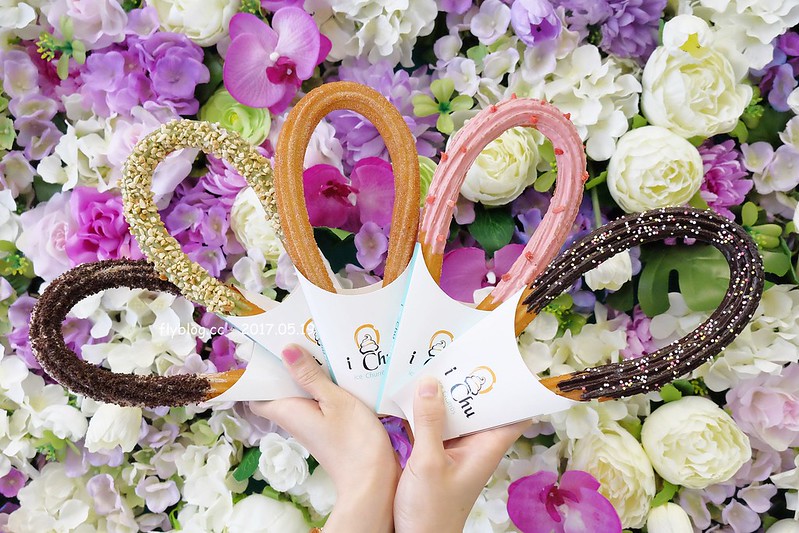 i Chu 愛啾 • 吉拿棒專門店┃:讓人少女心噴發的散步甜點,吉拿棒多種吃法變化,好吃好拍又可以IG上打卡 @飛天璇的口袋