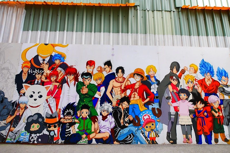 蒔初甜點@二店┃台中西區美食:隱藏在林森路動漫巷裡的超人氣甜點店,同場加映動漫巷各種新的彩繪卡通,還有最新的「你的名字」電影海報畫面 @飛天璇的口袋