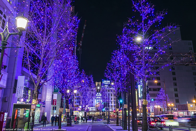 日本大阪|大阪光之饗宴|大阪光之饗宴,2019/11/4~ 2020/1/31,御堂筋(阪神前交差点~難波西口交差点) @飛天璇的口袋
