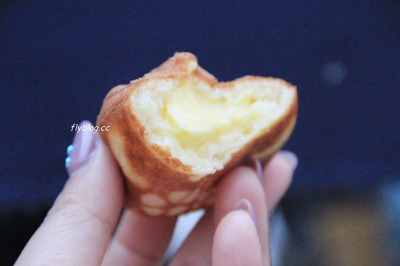 胖貓爆漿雞蛋糕┃台中北屯:可愛的貓咪造型雞蛋糕,北屯新都公園旁邊餐車,週未假日才會出現擺攤 @飛天璇的口袋