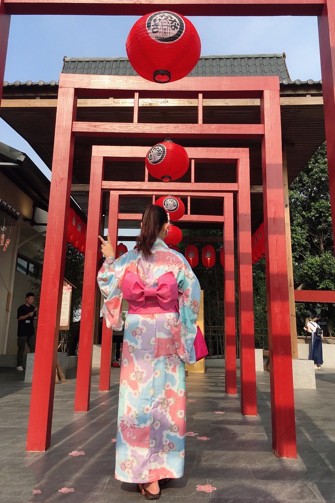 蛋寶生技不老村┃桃園旅遊:充滿日本江戶風情的觀光工廠,紅色大鳥居IG桃園打卡熱門景點 @飛天璇的口袋