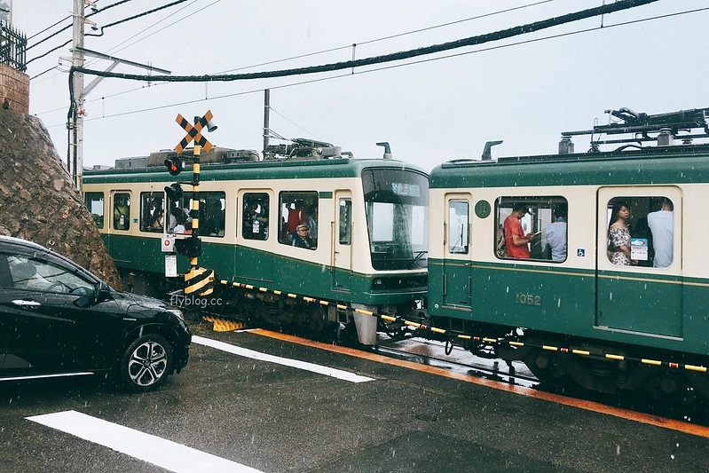 【日本神奈川】鎌倉平交道~傳說中的灌籃高手平交道,就算不是卡通迷也要來朝聖一下 @飛天璇的口袋