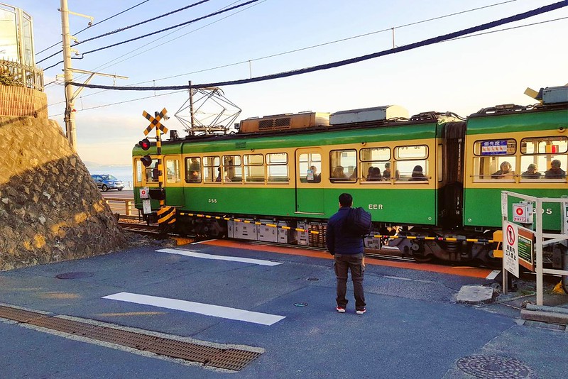 【日本神奈川】鎌倉平交道~傳說中的灌籃高手平交道,就算不是卡通迷也要來朝聖一下 @飛天璇的口袋