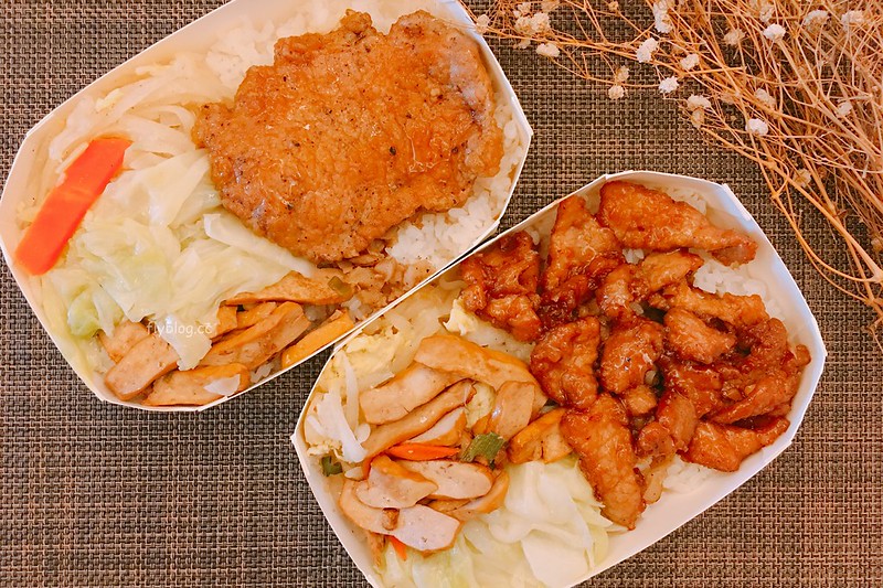 台中北區|李媽媽豬排咖哩專賣店.北平路超人氣便當店,便當乾淨又有質感 @飛天璇的口袋