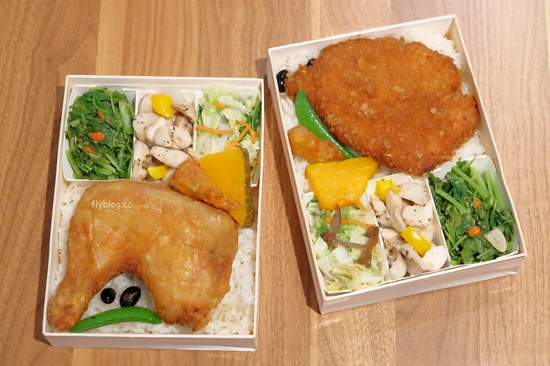 Hanhan頜頷精緻手作便當|愛馬仕造型便當超吸睛,雞腿排足足有八兩重 @飛天璇的口袋