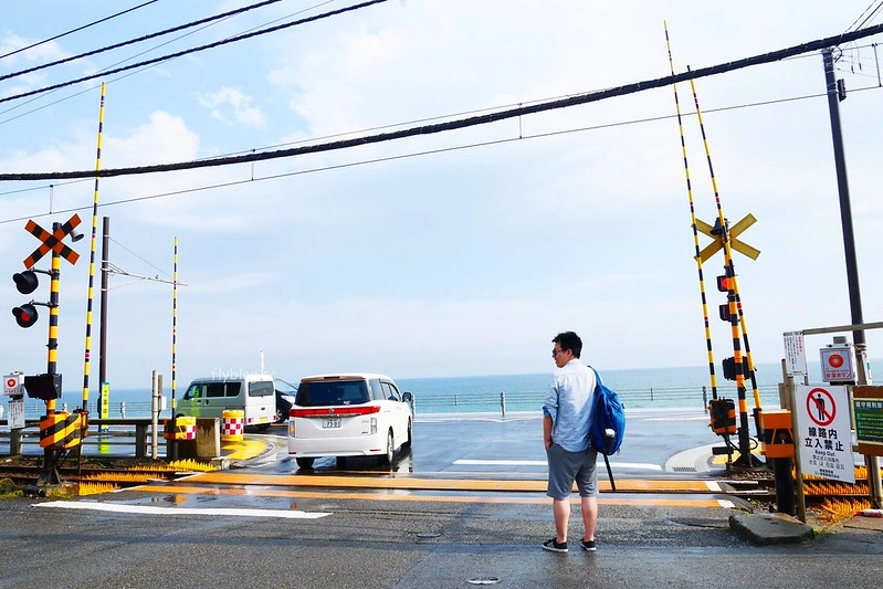 【日本神奈川】鎌倉平交道~傳說中的灌籃高手平交道,就算不是卡通迷也要來朝聖一下 @飛天璇的口袋
