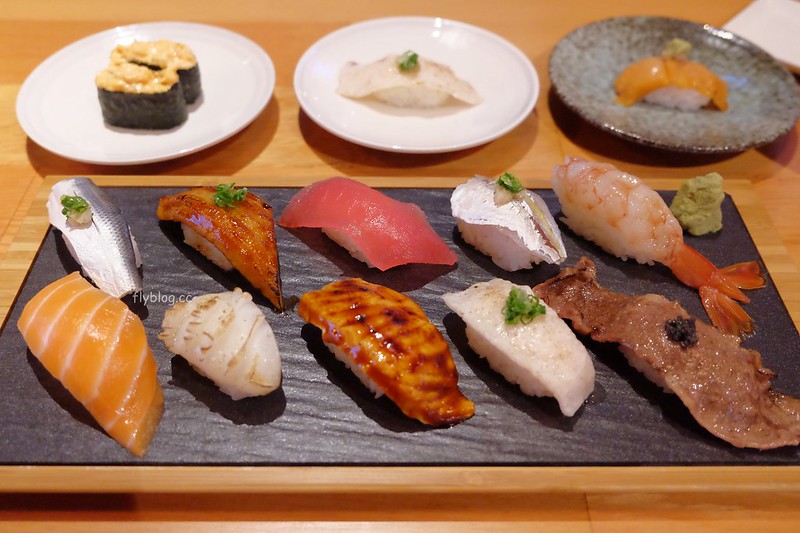 一笈壽司|輕井澤集團最新力作日式壽司品牌,公益路漂亮的清水模建築外觀 @飛天璇的口袋