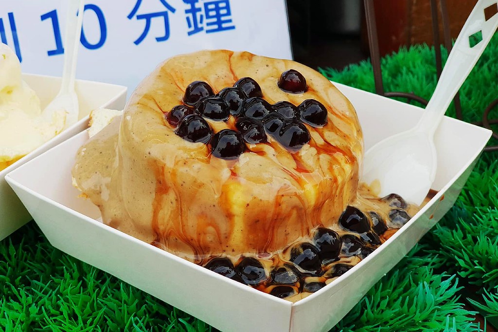 台中北區|王子神谷日式厚鬆餅.舒芙蕾厚鬆餅帶著走,一中街超人氣散步甜食 @飛天璇的口袋