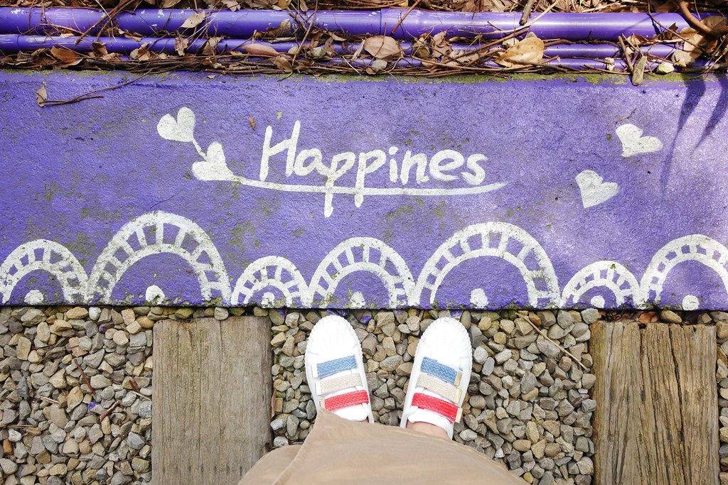 【苗栗西湖】噢哈娜咖啡屋,浪漫紫色愛情傘、夢幻紫色步道、季節限定紫藤花…苗栗情侶約會親子旅遊的好地方 @飛天璇的口袋