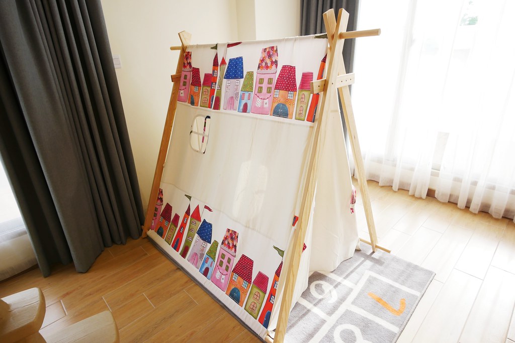 【嘉義東區】繪日之丘天成文旅:超唯美親子飯店,房間附溜滑梯小帳篷,還有超大浴缸可以泡澡 @飛天璇的口袋